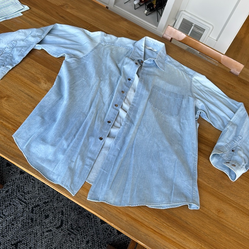 Chambray Button Up